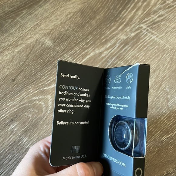 Enso platinum silicone ring - Picture 5 of 10